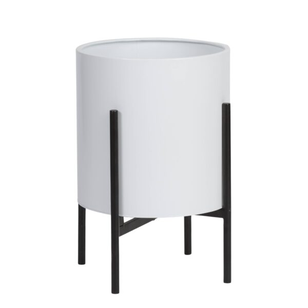 Raya Modern Planter With Loki Black Base - Image 2