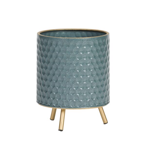 Rhys Modern Planter With Nyra Gold Base - Image 4