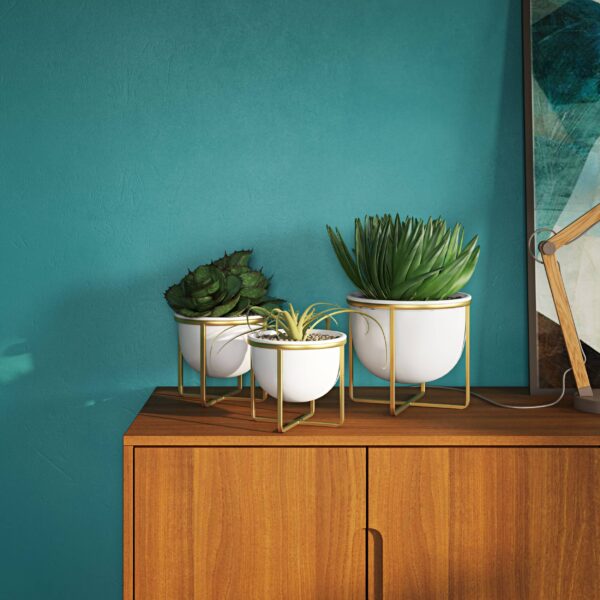 Kendi Mid-Century Planters (Set of 3) - Image 2