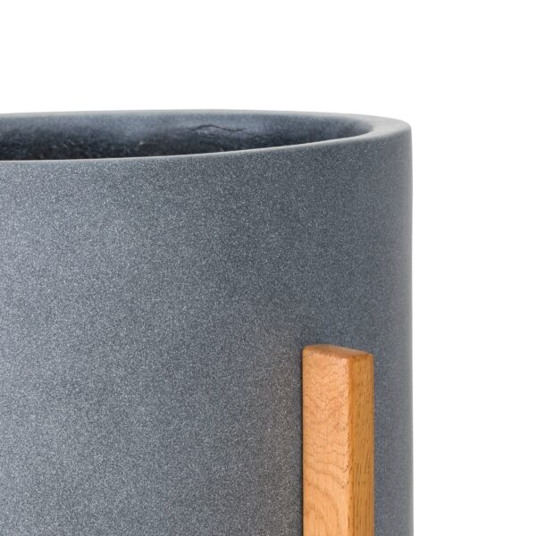 Rowan Modern Planter - Large Gray - Image 3